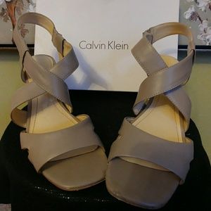 Calvin Klein 3 1/2" heel
